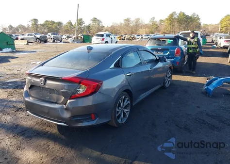 2019 Honda Civic Touring from USA, damaged, VIN 19XFC1F99KE206599